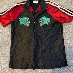 Gucci silky shirt